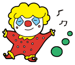 Red Clown - Life sticker #3759847