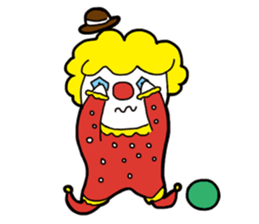 Red Clown - Life sticker #3759851