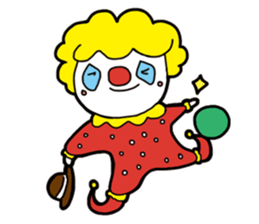 Red Clown - Life sticker #3759853