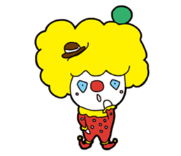 Red Clown - Life sticker #3759855