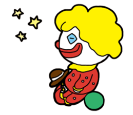 Red Clown - Life sticker #3759856
