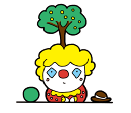 Red Clown - Life sticker #3759857