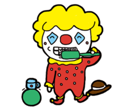 Red Clown - Life sticker #3759859
