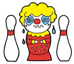 Red Clown - Life sticker #3759860