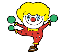 Red Clown - Life sticker #3759861