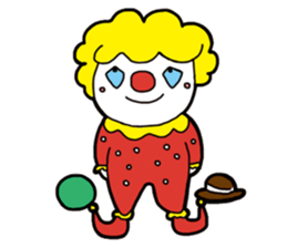Red Clown - Life sticker #3759862