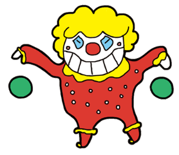 Red Clown - Life sticker #3759863