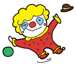 Red Clown - Life sticker #3759864