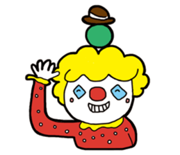 Red Clown - Life sticker #3759865
