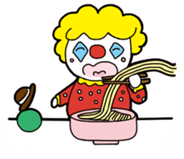 Red Clown - Life sticker #3759867