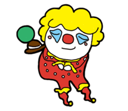 Red Clown - Life sticker #3759868