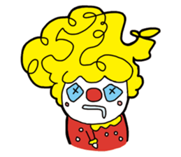 Red Clown - Life sticker #3759869
