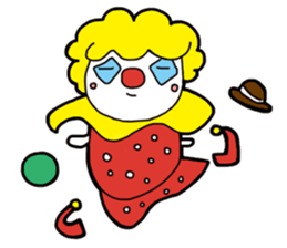 Red Clown - Life sticker #3759870