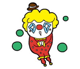 Red Clown - Life sticker #3759871