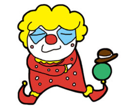 Red Clown - Life sticker #3759872