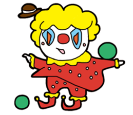 Red Clown - Life sticker #3759876