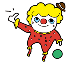 Red Clown - Life sticker #3759877