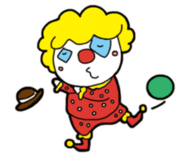 Red Clown - Life sticker #3759878