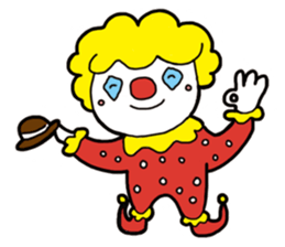 Red Clown - Life sticker #3759883