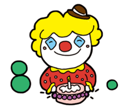 Red Clown - Life sticker #3759884