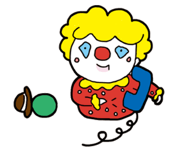 Red Clown - Life sticker #3759885