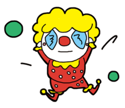 Red Clown - Life sticker #3759886