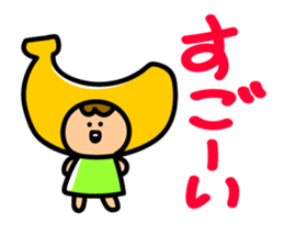 Cute fruit Sticker sticker #3760008