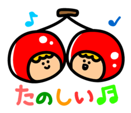 Cute fruit Sticker sticker #3760042