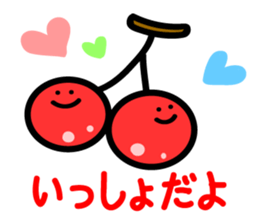 Cute fruit Sticker sticker #3760046