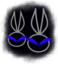 Happy felice's rabbit family sticker #3760529