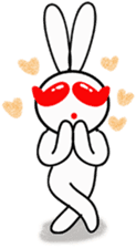 Happy felice's rabbit family sticker #3760532
