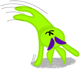 Happy felice's rabbit family sticker #3760533