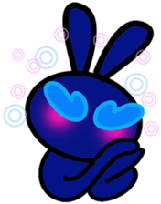 Happy felice's rabbit family sticker #3760563