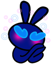 Happy felice's rabbit family sticker #3760563