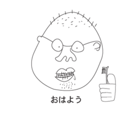 Americans doodling sticker #3760856