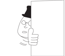 Americans doodling sticker #3760879