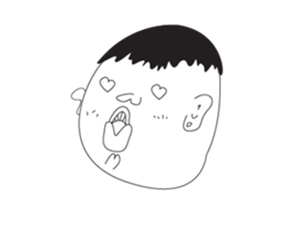 Americans doodling sticker #3760880