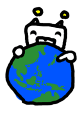 Japanese "KAWAII" Robobear sticker #3761248