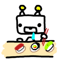 Japanese "KAWAII" Robobear sticker #3761251