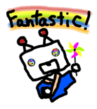 Japanese "KAWAII" Robobear sticker #3761252