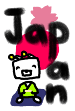 Japanese "KAWAII" Robobear sticker #3761253