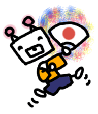 Japanese "KAWAII" Robobear sticker #3761255