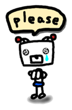 Japanese "KAWAII" Robobear sticker #3761264