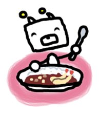 Japanese "KAWAII" Robobear sticker #3761266