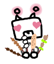 Japanese "KAWAII" Robobear sticker #3761270