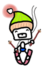 Japanese "KAWAII" Robobear sticker #3761271