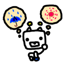 Japanese "KAWAII" Robobear sticker #3761273