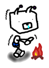 Japanese "KAWAII" Robobear sticker #3761274