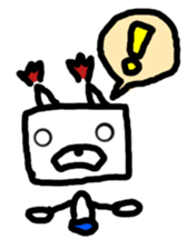 Japanese "KAWAII" Robobear sticker #3761281