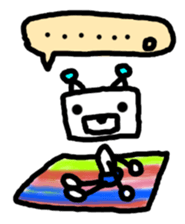 Japanese "KAWAII" Robobear sticker #3761284